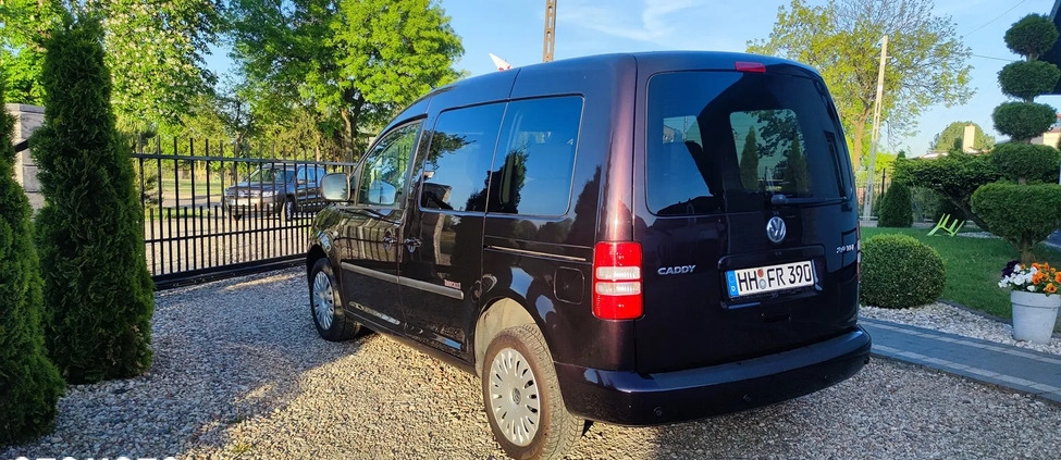 Volkswagen Caddy cena 39900 przebieg: 173000, rok produkcji 2012 z Tarnowskie Góry małe 704